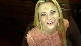 horny stepdad pounds tiny blonde teen riley star's taboo pussy in intense pov