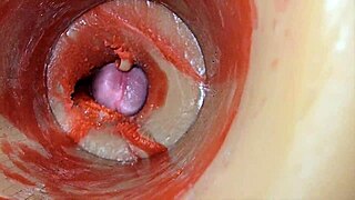 Internal Camera Reveals Huge Creampie Deep Inside Swollen Wet Pussy