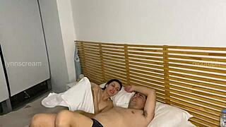 i share bed with boss by mistake and we fuck hard pov - lynnscream