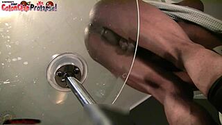 Filthy boy ass takes wet noisy anal fisting punishment with toys and huge insertions