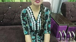 stepsis tastes cock first time and loves deepthroating it!