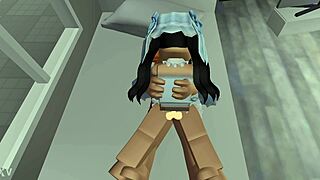 PrinceJake1717 x Qaluuo's Straight Cartoon Cum on Big Ass Action