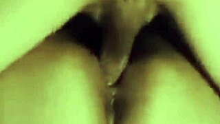 Asian wife creampied in hard anal pussy pounding