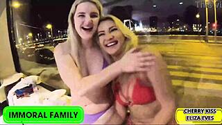 my wild night with cherry kiss huge tits cowgirl doggystyle cum swallow