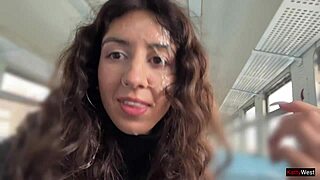 katty west's epic facial cum swallow compilation 😍💦🤤