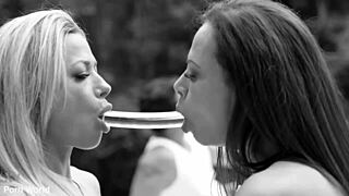 i can't believe shalina devine and olivia del rio swapped cum after dp gangbang