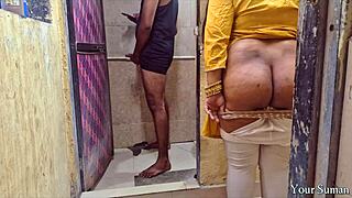 Indian Stepsis Spots Huge Lund And Dives Into Dirty Doggystyle Pounding!