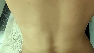 i scream as he wrecks my pussy and ass in the shower then blasts cum on my tits