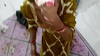 devar, your busty indian bhabhi moans loud during our passionate homemade room sex