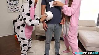 gia derza vanna bardot trick or treat with cocks