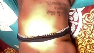 Casual Family Friend Turns Intense with Fat Ebony's Huge Pussy Gaping Fuck