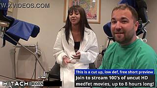 Troubled teen eliza shields GETS hitachi orgasms from tampa doctor