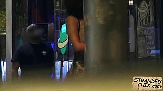 spying curly beauty julie kay public outdoor pickup fuck