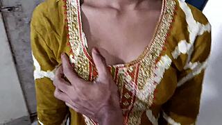 devar, your busty indian bhabhi moans loud during our passionate homemade room sex