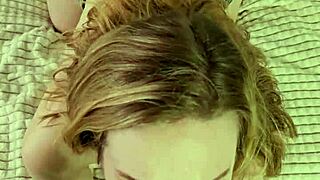 hey alice klay rides that dick hard then tries swallowing his cum pov style