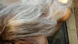 i scream as he wrecks my pussy and ass in the shower then blasts cum on my tits