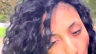 argentinian teen ebony prostitute gulps cum in buenos aires public park