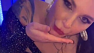 Gorgeous tattooed cutie Ivy Lebelle bends over for doggystyle pounding