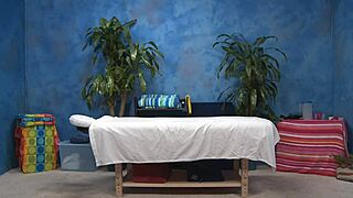 Ever wonder how kinky beauty's pussy throbs during that massage?
