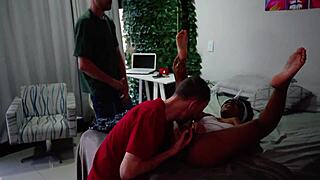 stealth twin swap mid fuck black babe never notices the switch pv