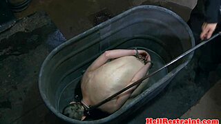 Bound Slut's Training Tease Explodes into Ruthless Pounding
