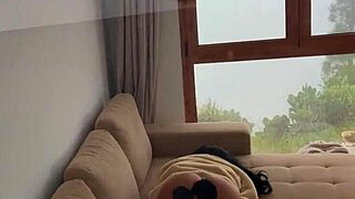 Can this athletic latina's huge natural ass take a monster cock ride before hard doggystyle pounding outdoors?