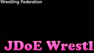 bra and panties wrestling: amy murphy vs jessica morgan, loser gets diapered! 😂😈