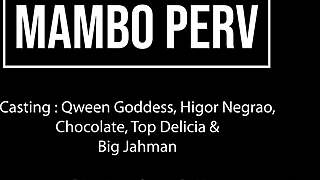 Qween Goddess Passed Around For Double Anal DP With BBC Monster Cocks
