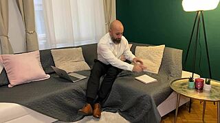 big cock boss rams his horny blonde milf secretary at work