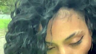 argentinian teen ebony prostitute gulps cum in buenos aires public park