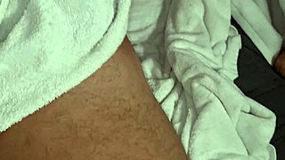 guy jerks huge cock close-up till he explodes on the floor moaning
