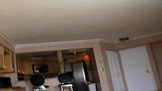 You slide deep into this pretty teen's tight shaved pussy with pierced small tits missionary style