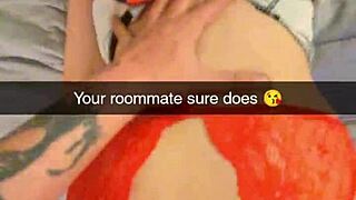 Real cheating gf richelle rose bent over creampied by huge cock revenge snapchat!