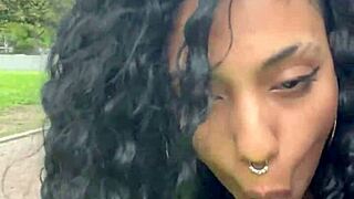 argentinian teen ebony prostitute gulps cum in buenos aires public park