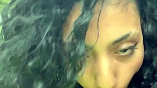 argentinian teen ebony prostitute gulps cum in buenos aires public park