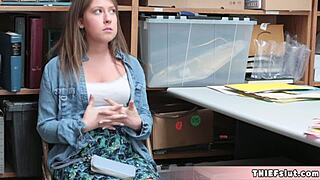 brooke feels raw fear thrill from cop's hard punishment