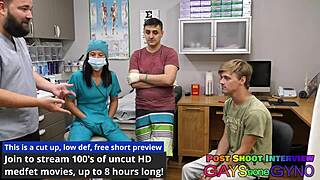 DR. CANADA PROBES FRANK'S ASS IN INTENSE FOOTBALL PHYSICAL!