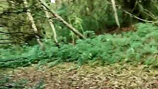 Quick Outdoor Fuck Leaves Her Pussy Dripping!