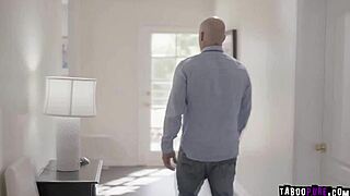 asian teen sucks stepdad hairy cock then gets fed mature meat