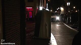 amsterdam tourist hits outdoor urinal dutch style