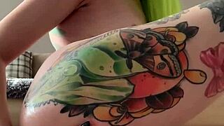 young slut fingers her ass deep then fists it wide open