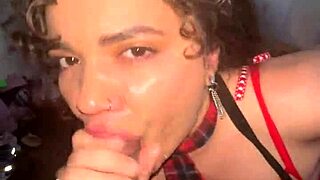 Curly Nympho Slut Begs for Flaxk's Monster Facial Cumshot Deepthroat