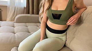 my friend's hot russian milf mom rides me hard while everyone's out - full amateur talk