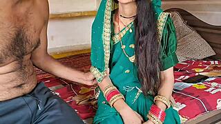 pados wali bhabhi fucked in green sari