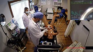 Nurse Miss Mars Latex Gloves Spreads Patient in Hospital