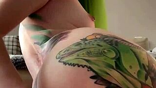 young slut fingers her ass deep then fists it wide open