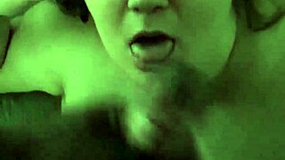 Quarantine BBW blowjob facial