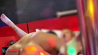 Blonde Cougar Fucks Black Bull as Cuckold Watches!