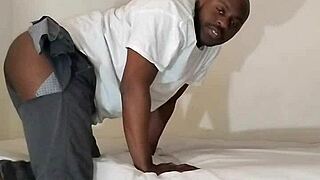 Intense Anal Return in Christmas Wrestling Clothes Fills Me with Joy