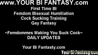 wanna be my perfect bi fuck toy i'll train you with dildo